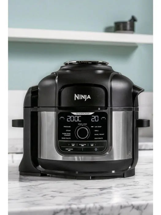 Ninja OP350UK 6L Foodi 9-In-1 Multi-Cooker - Black/Silver