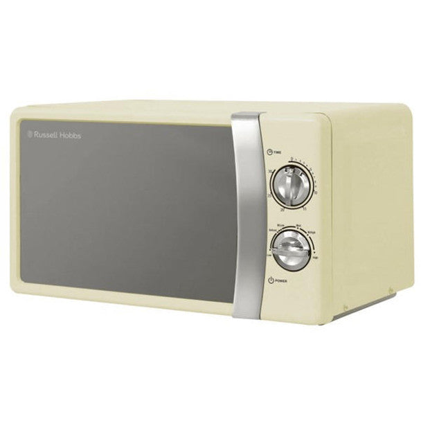 Russell Hobbs 17L 700W Freestanding Solo Microwave - Cream